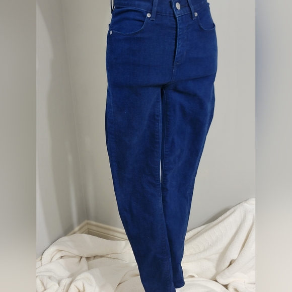 🤩Host Pick❤️NWOT LOFT Denim Slim Pockets Legging Jean Women's Size 26 Petite - Picture 6 of 9